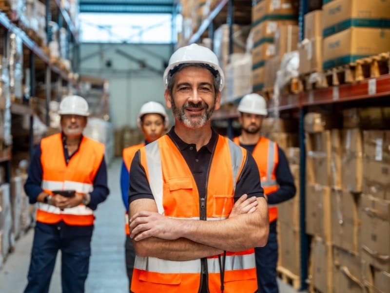 Great Exim Ltd warehouse and logistics team